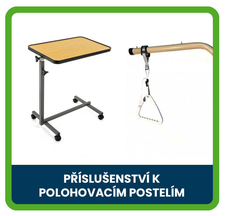 Příslušenství k elektrickým polohovacím postelím