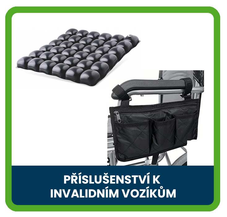 Příslušenství k invalidním vozíkům