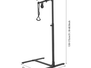 Multifunkční rehabilitační stojan s trakčními doplňky – výškově nastavitelný - Image 10