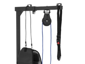 Multifunkční rehabilitační stojan s trakčními doplňky – výškově nastavitelný - Image 6