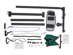 Multifunkční rehabilitační stojan s trakčními doplňky – výškově nastavitelný - Image 5