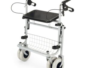 Repasované chodítko s košíkem, výškově nastavitelný - Image 1