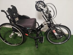 Handbike pro mechanický invalidní vozík – sportovní přídavný pohon s 24 rychlostmi | Speedy B26 Handbike - Obrázek 6
