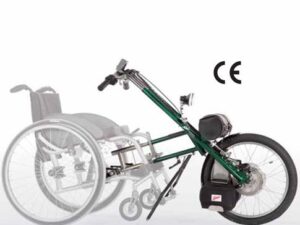 Speedy E-light – elektrický přídavný pohon pro mechanický invalidní vozík